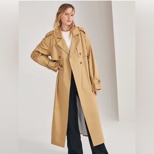 Favorite Daughter Tan Trench Coat